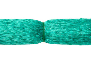 Roll of green garden net made of fine mesh polymer on an isolate, an Abstract Photo by ndanko