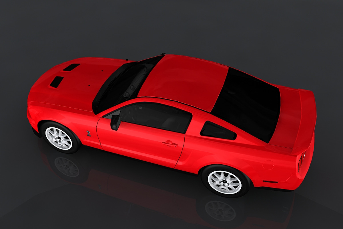Ford Shelby GT500, a Cars & Vehicle 3D Model by valtriiu (Photo 7 of 12)