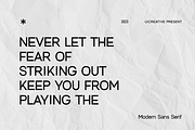 Roundman Modern Sans Serif Font, a Sans Serif Font by UICreative (Thumbnail 11 of 13)