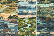Iceland - Artful Seamless Patterns, a Pattern Graphic by Pixel Perfect Patterns (Thumbnail 7 of 9)