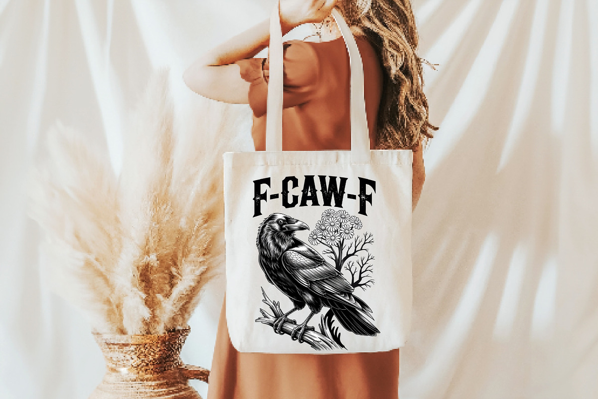 F-CAW-F Halloween Raven, Halloween P, an Illustration by Daily.Designs (Photo 2 of 5)