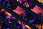 iPhone 12 Pro Mockup Set, an iPhone Mockup by Deeplab (Thumbnail 13 of 17)