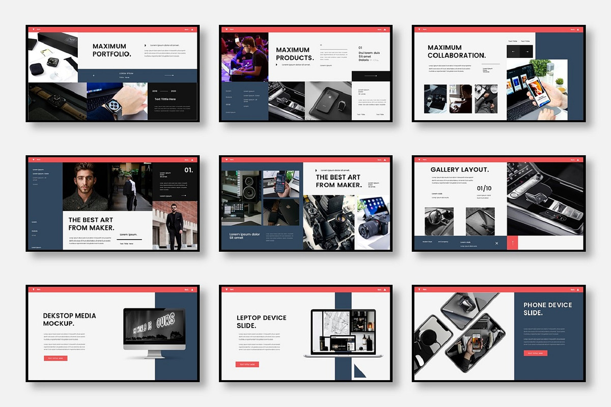 Maximum – Business Keynote Template, a Presentation Template by Dens Creative Studio (Photo 4 of 6)