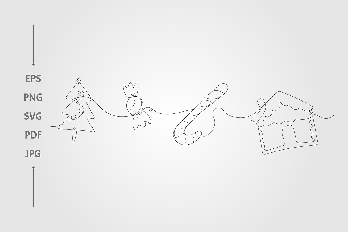 Christmas continues line, an Object Graphic by lawoel (Photo 2 of 3)