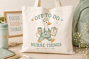 Watercolor Nurse Halloween Bundle, an Object Graphic by Daisy Design (Thumbnail 5 of 17)