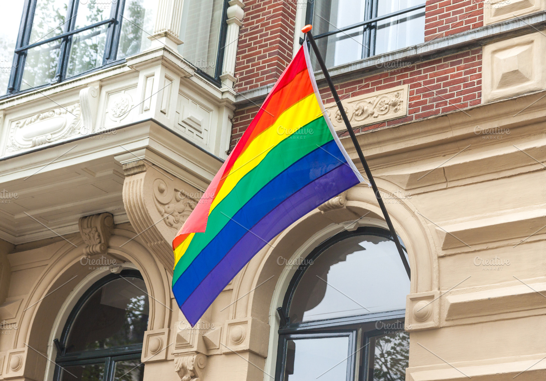 The rainbow LGBT flag, an Arts & Entertainment Photo by BOOCYS