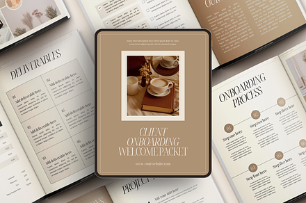 TERRA Client Onboarding Guide, a Marketing Template by Creatif Foundry