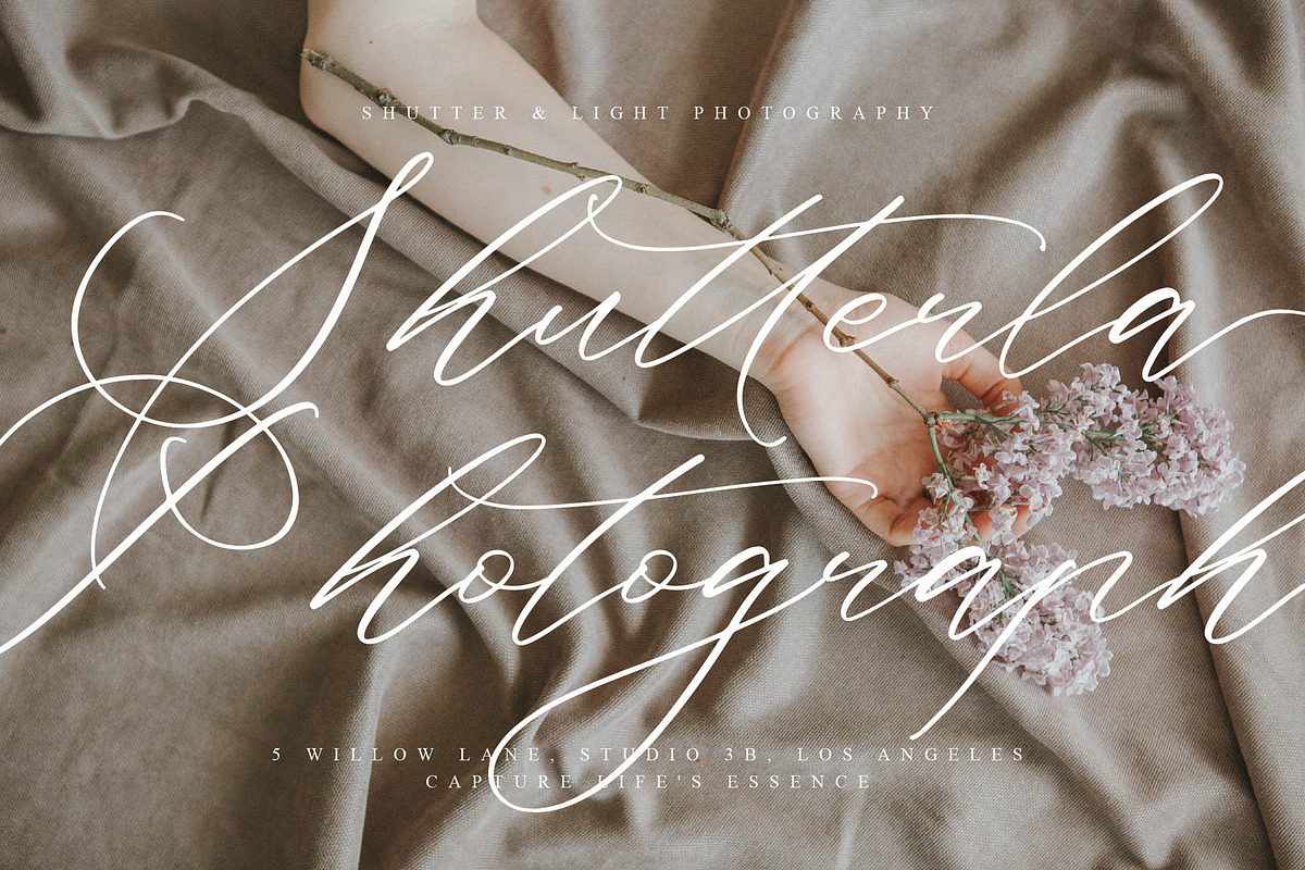 Starfield Brightens, a Script Font by operatype.co (Photo 12 of 15)
