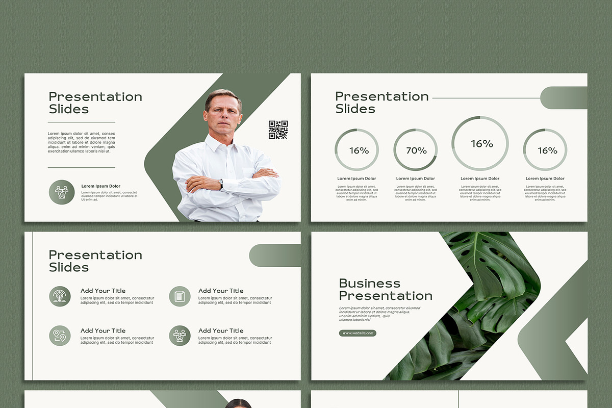 Plant Business PowerPoint Template, a Presentation Template by SKY CREATION (Photo 4 of 6)