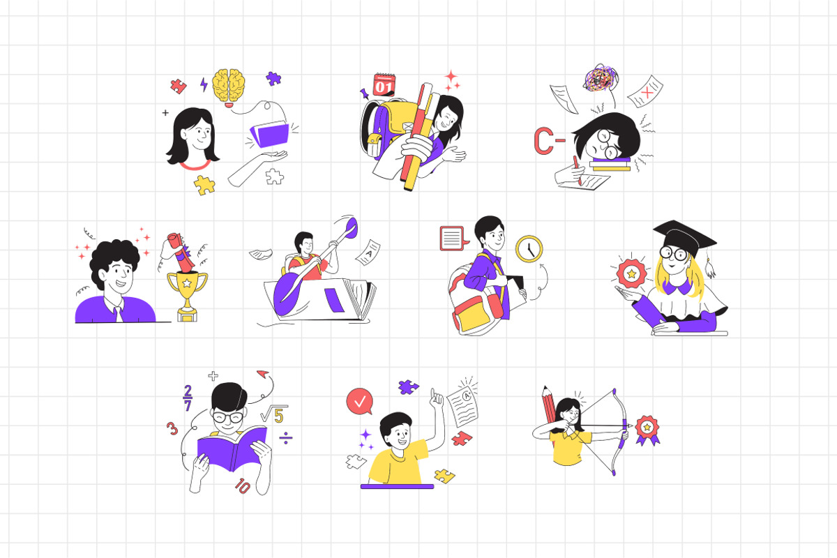 Back to School Illustration, an Education Illustration by Loin Studio (Photo 2 of 3)