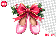 Christmas Ballet Slippers Cliparts, a Person Illustration by taramija (Thumbnail 10 of 26)