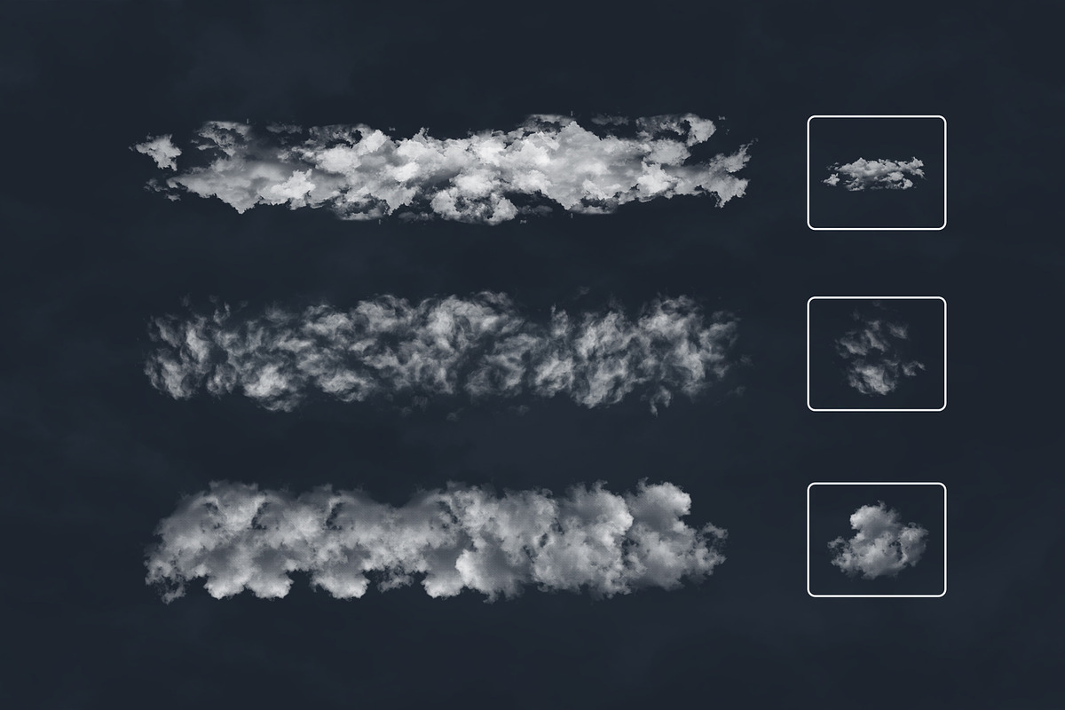 Stormy clouds Brushes, a Brush Add-On by Mohamed Saber (Photo 5 of 6)