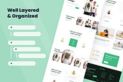 Print on Demand Web Design, a Wireframe Template by INSPR STD (Thumbnail 5 of 6)