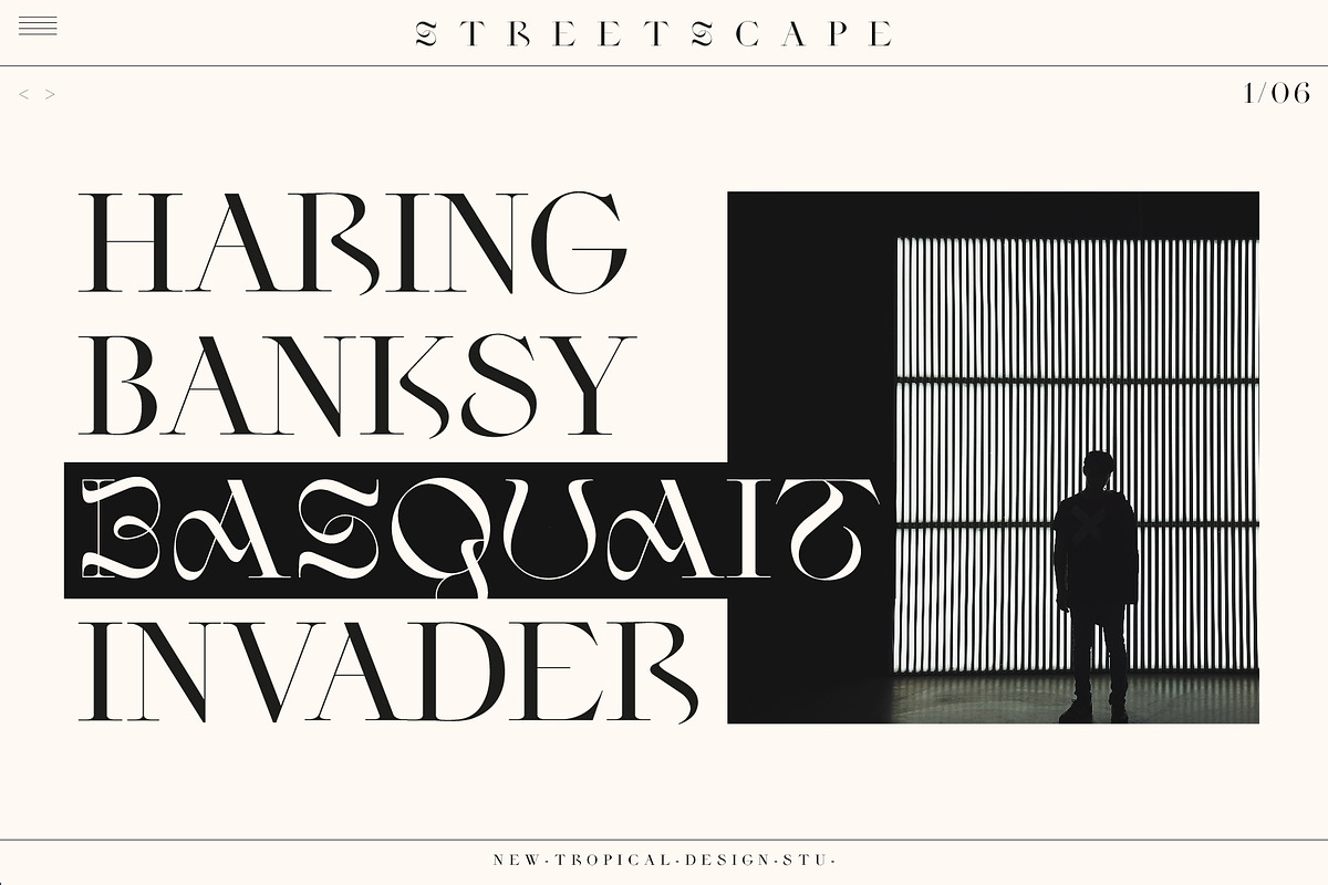 Yorker - Experimental Serif Typeface, a Serif Font by Tropical Type (Photo 5 of 13)