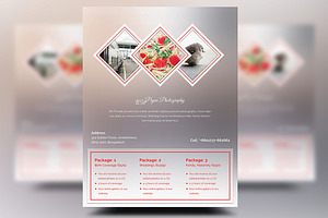 Photography Pricing Flyers