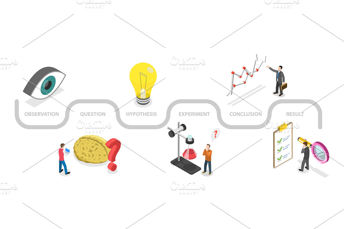 Statistics & Data Analysis Set 01, a Technology Illustration by AndriiStore (Photo 10 of 11)