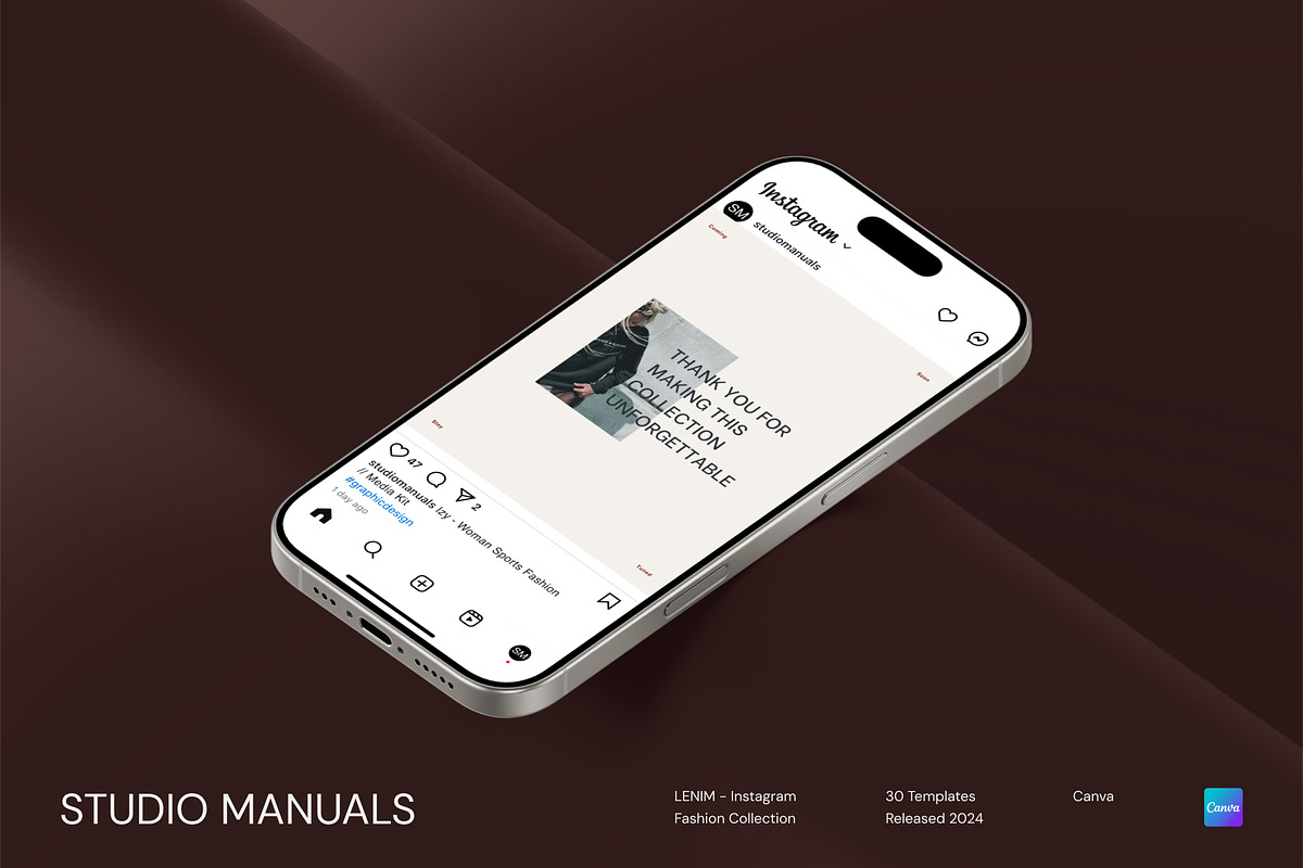 LENIM – Instagram Fashion Collection, a Social Media Template by Studio Manuals (Photo 7 of 8)