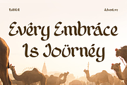 Selamat Raya– Arabic Decorative Font, a Font by Pekotype (Thumbnail 2 of 15)