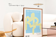 Set Realistic trendy frame mockup, a Product Mockup by N digital designs (Thumbnail 3 of 7)