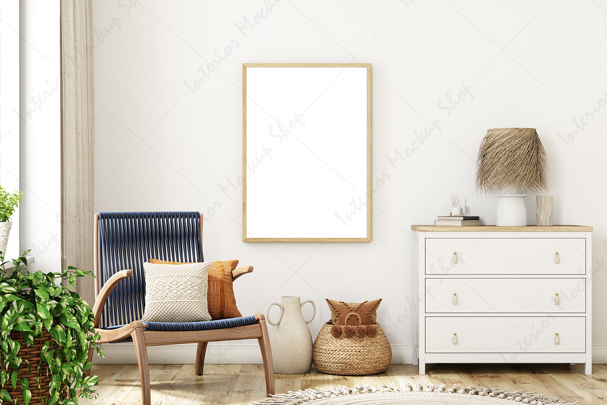 Canva Template | Living Room Mockup, a Poster Template by Mockup Shop (Photo 2 of 2)