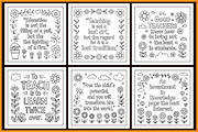 Teacher Quotes Coloring Book, an Object Graphic by protabsorkar11 (Thumbnail 3 of 4)