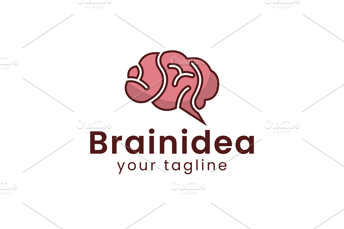 Brain logo vector icon illustration, a Branding & Logo Template by Dyn Studio