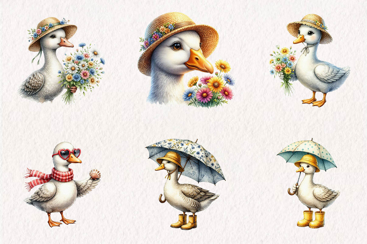 About Funny Goose Sublimation, a Seasonal Illustration by CreationArt (Photo 2 of 7)