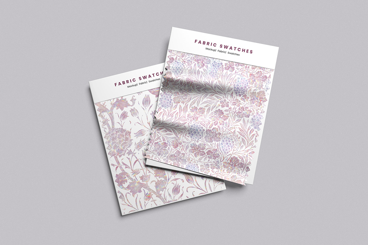 Fabric Swatches Mockup, an Advertising Mockup by xavier_studio (Photo 4 of 5)