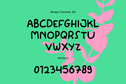 Grunes - Handwritten Display Font, a Handwritten Font by Cruizy & Co (Thumbnail 2 of 9)