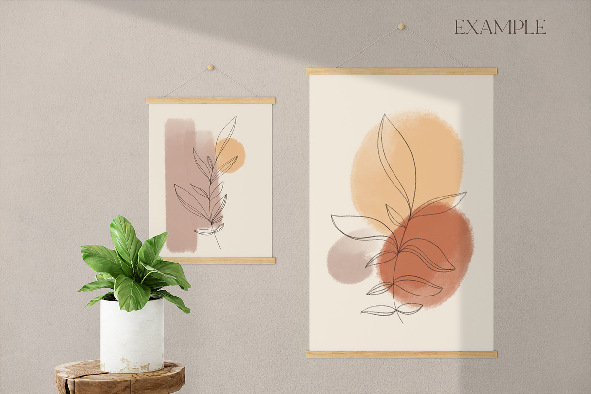 Wooden Poster Mockup, a Print Template by Yuri-U (Photo 7 of 7)