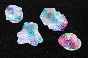 Holographic Stickers