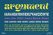 Groove Tribe Font, a Serif Font by Asenbayu (Thumbnail 13 of 14)
