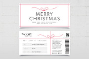 Minimal Christmas Gift Certificate, a Stationery Template by BrandPacks (Thumbnail 5 of 5)