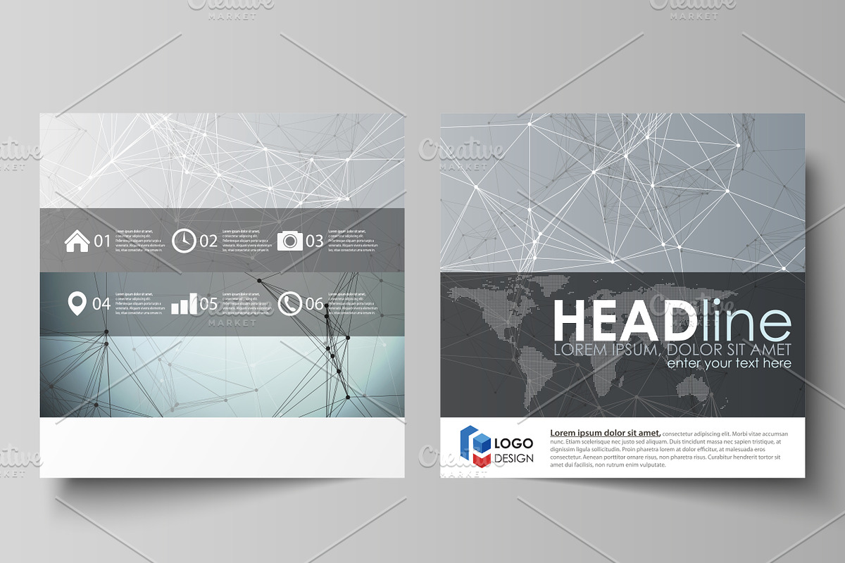 Mega Pack templates, a Brochure Template by VectorShop (Photo 26 of 102)
