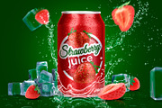 Tin Can Water Droplets Mockup, a Packaging Mockup by rogeriomarcos (Thumbnail 4 of 8)