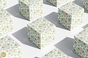 Vintage Floral Pattern 3 Royal Blue, a Pattern Graphic by Euonia Meraki (Thumbnail 6 of 18)