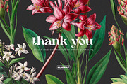Exquisite Botanical Floral Pattern, a Pattern Graphic by likorbut (Thumbnail 9 of 14)