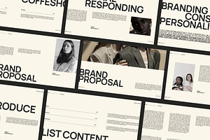 JOJO - Brand Proposal Powerpoint, a Presentation Template by studiobasic