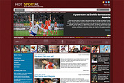 Hot Sportal, a WordPress Template by hot-themes (Thumbnail 3 of 5)