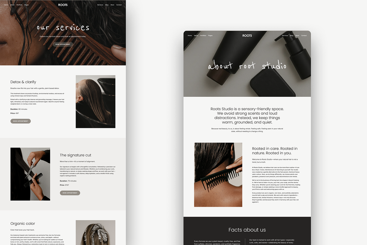 Roots Studio Wordpress Template preview 3