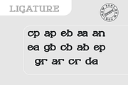 THEWanted, a Serif Font by Kenrichi (Thumbnail 5 of 8)