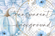 Pumpkin Boy Watercolor Clipart, an Illustration by BigCakeBee (Thumbnail 2 of 4)