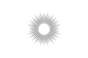 Sunburst Rays Vector Bundle Bundle, an Illustration by yasushie (Thumbnail 22 of 31)