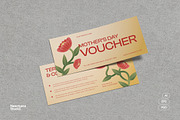 Floral Mothers Day Voucher, a Card Template by Neermana (Thumbnail 1 of 4)