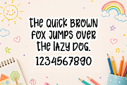 Cricut Crafty - Fun Crafter Font, a Handwritten Font by KiddoGlyphs Studio (Thumbnail 4 of 5)