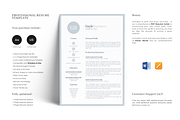 Creative and Professional Resume, a Resume Template by GraphicFlava (Thumbnail 1 of 8)