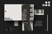 RUBE | Brand Proposal, a Presentation Template by CreativexGenius (Thumbnail 1 of 10)