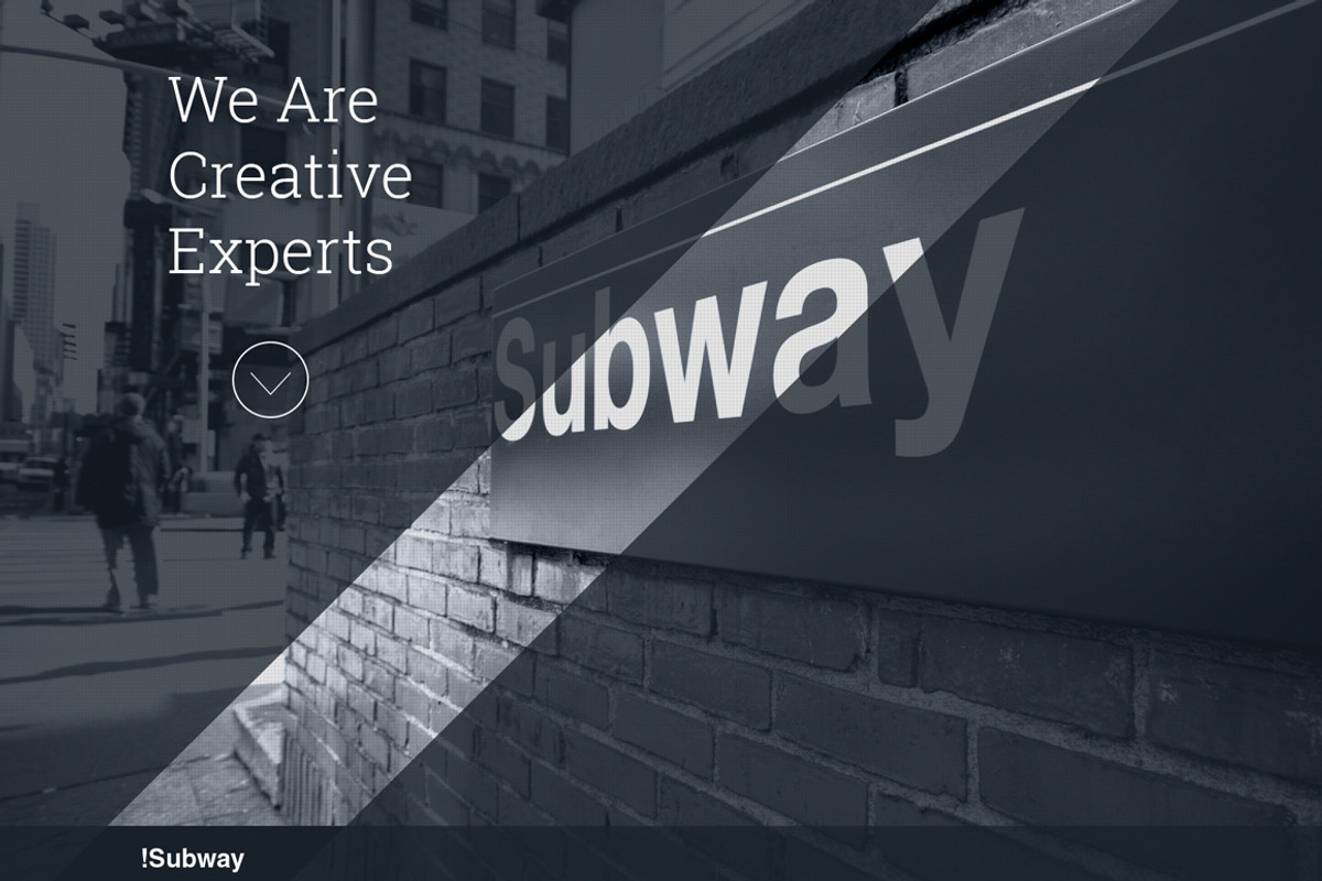 SUBWAY - One Page Wordpress Theme, a WordPress Template by www.ThemeStreet.Net (Photo 1 of 4)