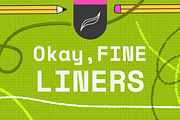 Procreate Fine Liner Brushes 10x, a Brush Add-On by Esther Nariyoshi (Thumbnail 1 of 8)