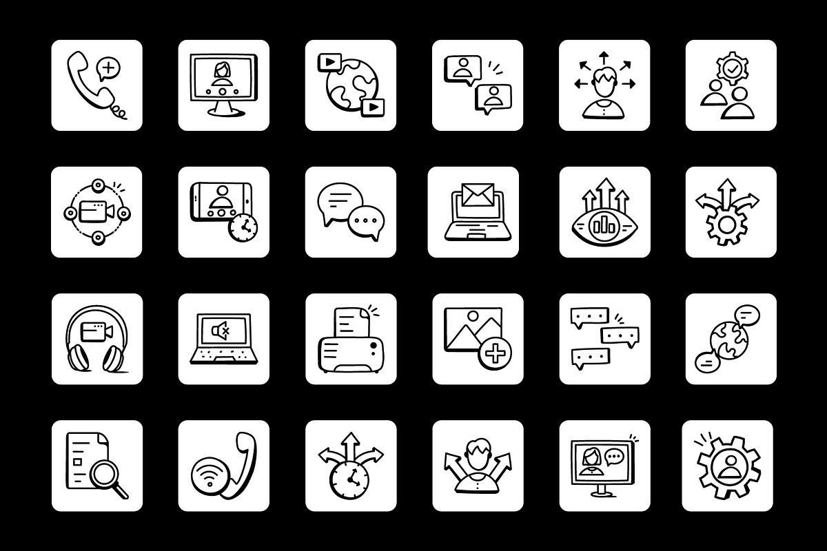 Meeting and Discussion, an Outline Icon by Brickclay (Photo 7 of 8)